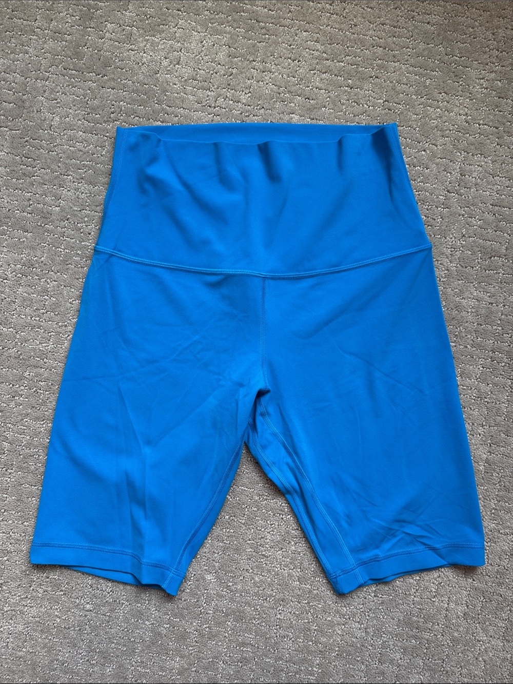 lululemon athletica Vivid Blue High-Rise Bike Shorts